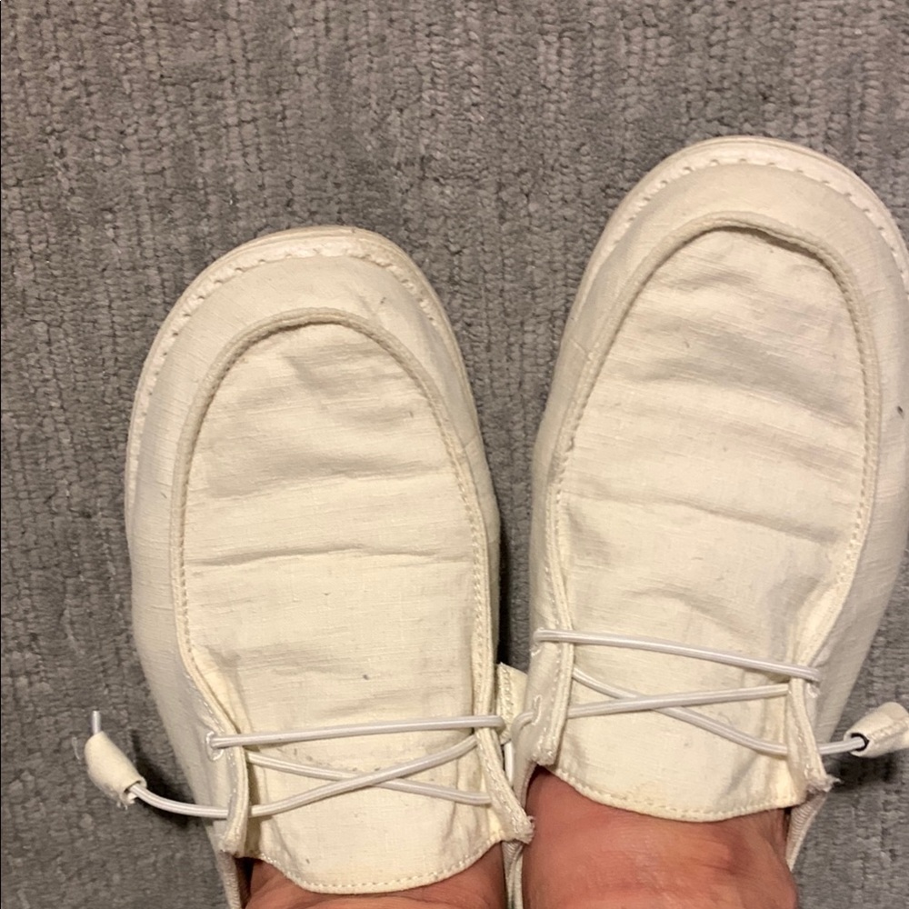 Hey Dude Women's White Casual Shoes